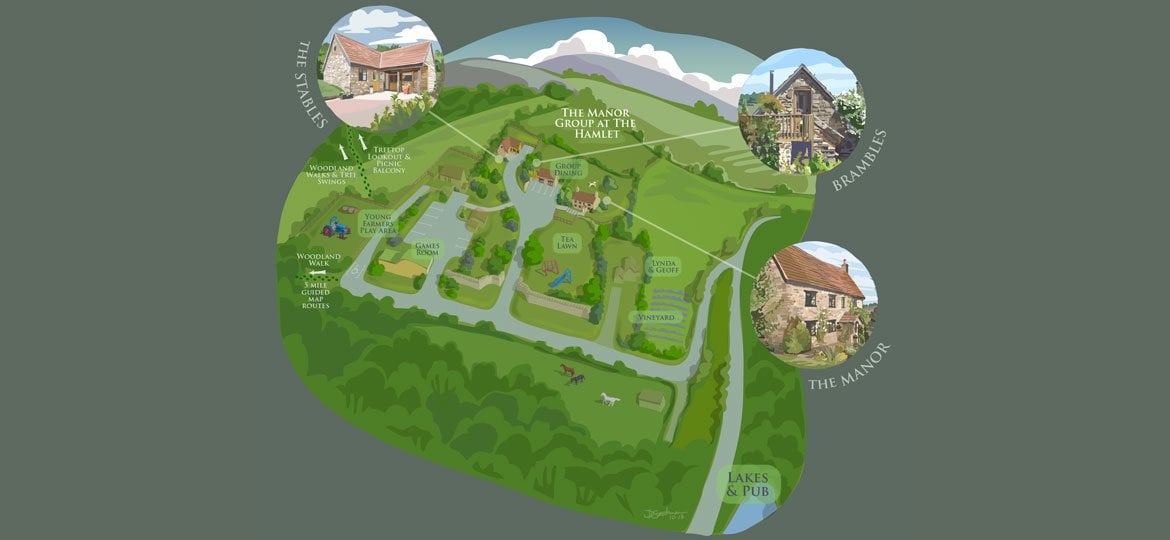 The Hamlet Trio - 3 cottages